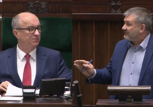 Czarzasty wyprosił Żurka z sali sejmowej. Zrobiło się nerwowo przez... pewien wywiad