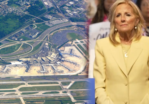 Incydent na lotnisku w Filadelfii. Chronił Jill Biden, postrzelił się w nogę