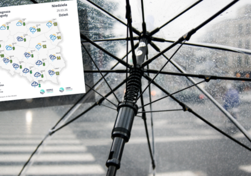 Pogoda na weekend nie rozpieszcza. Konieczne będą parasole