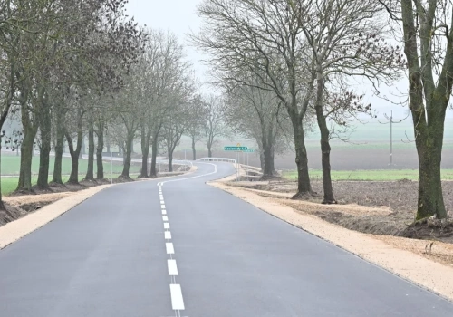 Droga Przywózki -Węże gotowa od miesięcy. Oficjalnie otwarcie 8 kwietnia