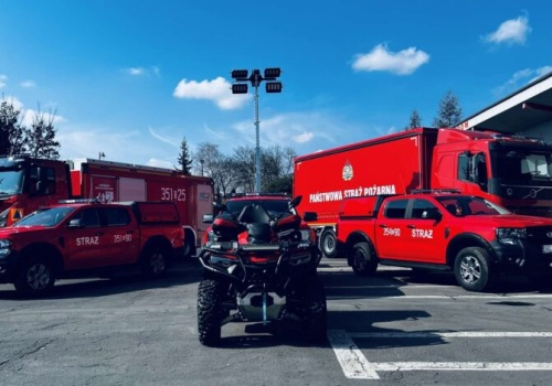 Mniej interwencji, ale zagrożenia nie znikają. Strażacy podsumowali rok w Częstochowie