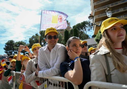 Papież do młodzieży w Monako: tylko miłość wypełnia wewnętrzną pustkę