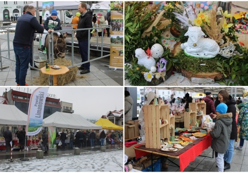 Region limanowski pokazał wszystko co najlepsze. Na rynku odbył się Kiermasz Wielkanocny