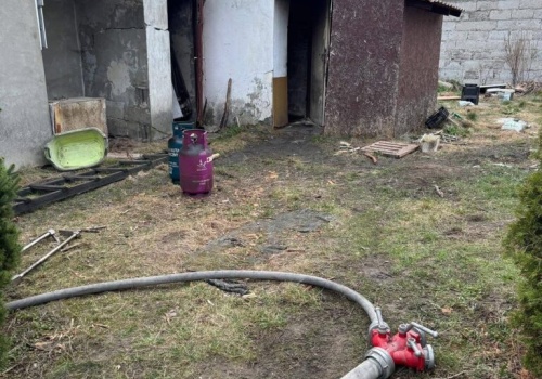 Tragiczny pożar domu. Nie żyje jedna osoba
