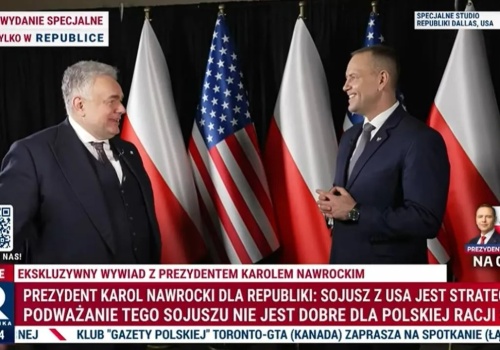 Prezydent Nawrocki na antenie Republiki: „Sojusz ze Stanami Zjednoczonymi to polska racja stanu”