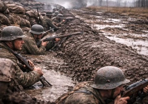 Ochronią nas bagna o błoto. 