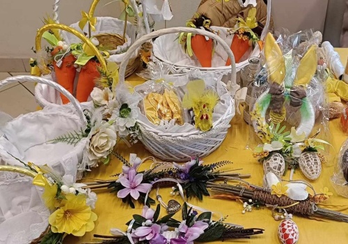 Wielkanocny klimat w centrum Staszowa