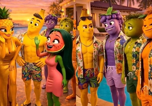 Banan i truskawka robią furorę w sieci. Twoje dziecko na to patrzy