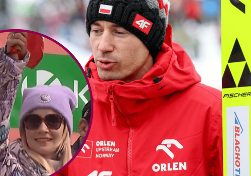 Poruszające sceny w Planicy, Kamil Stoch skoczył ostatni raz. Nagle cała Polska zobaczyła gest żony