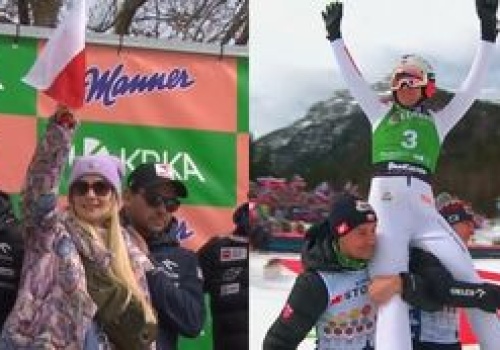 Tak wyglądało POŻEGNANIE Kamila Stocha w Planicy. Żona Ewa w wyjątkowej roli (ZDJĘCIA)