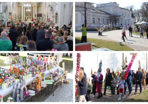 Od procesji do wielkanocnego bazarku - barwna Niedziela Palmowa w Ciechanowcu