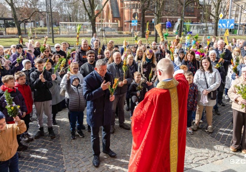 Procesja palmowa przeszła ulicami Szczecina