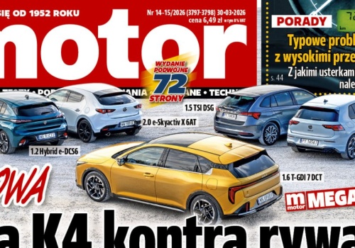 „Motor” nr 14-15/2026 – zapowiedź numeru
