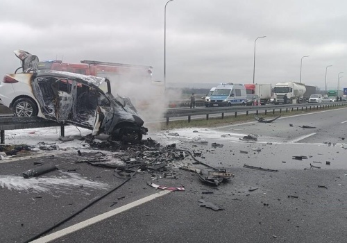 Tragiczny wypadek na S19 – jechał pod prąd. Łukasz Różański w szpitalu