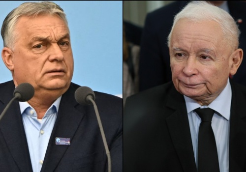 Kaczyński kibicuje Orbanowi. Na łamach węgierskich mediów krytykował Tuska