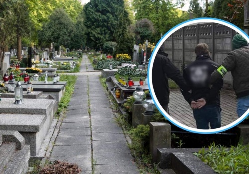 Zbezcześcił kilkanaście nagrobków w Opolu. „Sprawa jest rozwojowa”