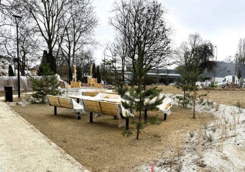 Geograficzny Ogród Krakowian nabiera kształtów