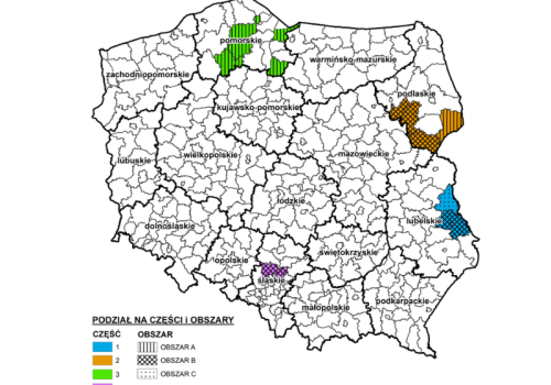 GUGiK zleca aktualizację BDOT10k w 15 powiatach