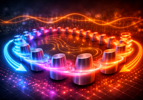 W laboratorium powstał układ, który porządkuje światło niemal jak ruch na torach