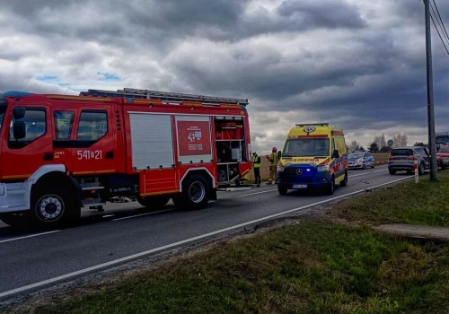 Śmiertelny wypadek na DK11