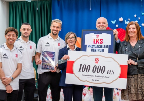 Piłkarze, prezenty i 100 tysięcy złotych! Wielkanocna „Szansa” z ŁKS-em i rodziną Melonów