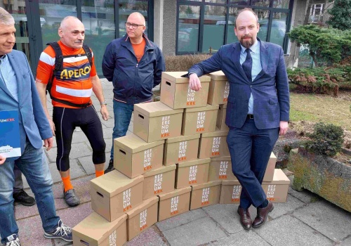 Koniec liczenia podpisów pod wnioskiem o referendum w sprawie odwołania prezydenta Aleksandra Miszalskiego