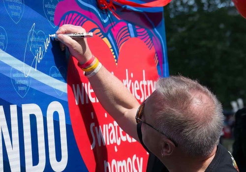 34. Finał WOŚP bez rekordu. Jerzy Owsiak pokazał wynik