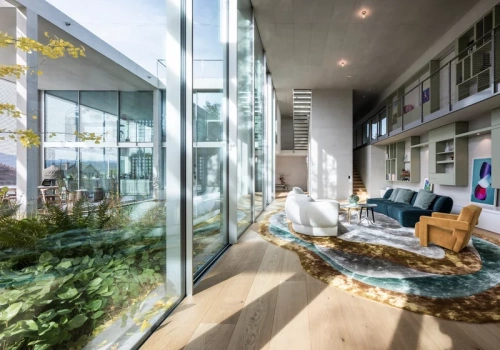 Ten  nowoczesny, minimalistyczny dom zmienia sposób myślenia o wnętrzach. Jak żyje się wokół atrium