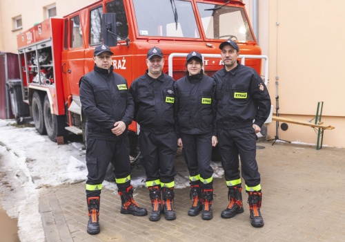 OSP Jedlina-Zdrój idzie jak burza. Zgłosili gotowość do działań