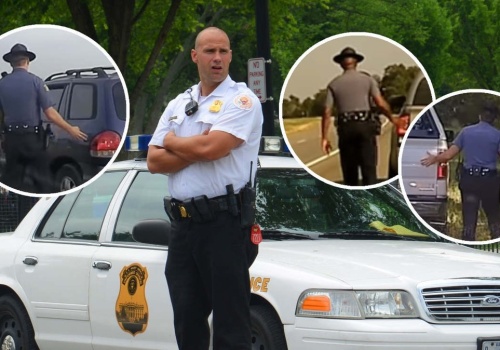 Policjant dotyka auta przed kontrolą? Robi to w konkretnym celu