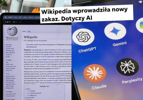 Wikipedia zakazuje tworzenia artykułów pisanych przez AI, no bo jednak bez przesady