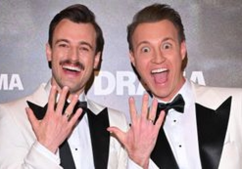 Błażej Stencel i jego ukochany BŁYSNĘLI OBRĄCZKAMI. Czyżby spełniło się ich marzenie?