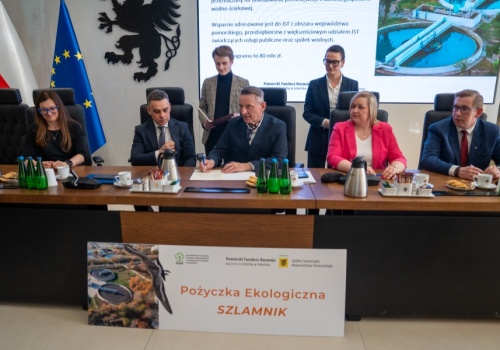 Pierwsze umowy podpisane. Pożyczka ekologiczna Szlamnik uruchomiona