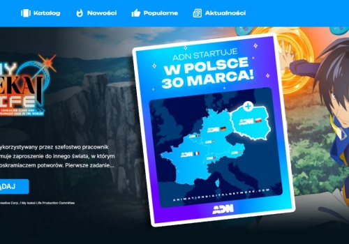 Nowa platforma VOD z anime już w Polsce. Znamy ceny i pełną listę 40 tytułów