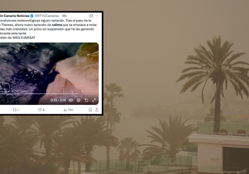 Nad Wyspy Kanaryjskie nadciągnęła największa kalima od lat. Alarmy dla mieszkańców