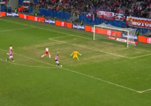Polacy zagrali z Niemcami. Jedyny gol padł w 90. minucie