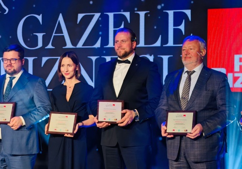 PGZ Stocznia Wojenna w gronie Gazel Biznesu 2025. Nagrodę odebrał prezes Marcin Ryngwelski