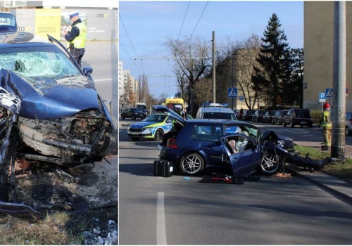 Pijany recydywista rozbił się na słupie w Gdyni. Teraz grozi mu deportacja z Polski