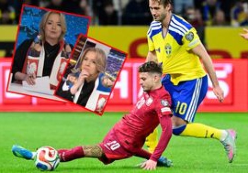 Holecka zaskoczyła widzów. Założyła szalik z orłami i... własną twarzą