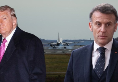 Trump wprawił Pałac Elizejski w osłupienie. 