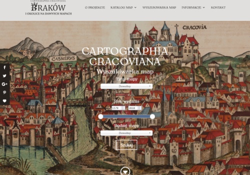 Dawny Kraków na współczesnej mapie