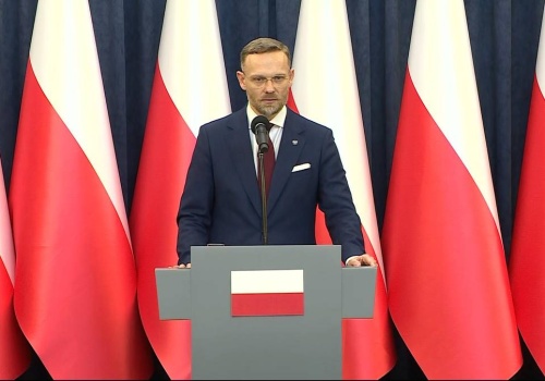 Bogucki tłumaczy decyzję prezydenta ws. TK. 