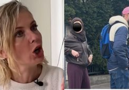 Edyta Pazura PSIOCZY na ludzi, którzy nagrywali jej dziecko pod szkołą. 