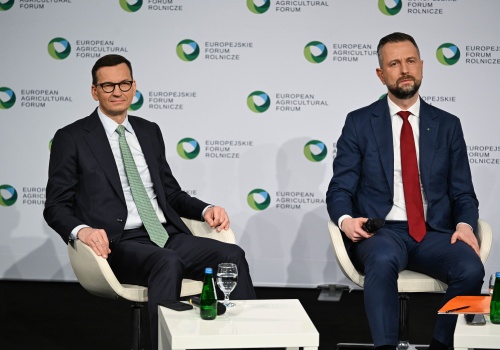 Debata wicepremiera z byłym premierem. Pojawił się temat Patriotów