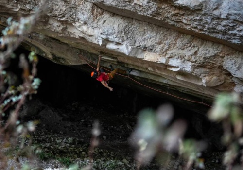 13-letni Leo Cea na klasyku „Underground” 9a (8c+/9a)