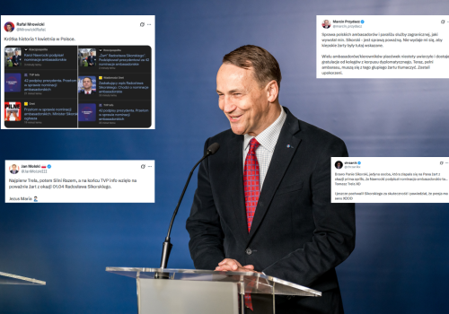 Głupi żart Sikorskiego. Polscy dyplomaci 