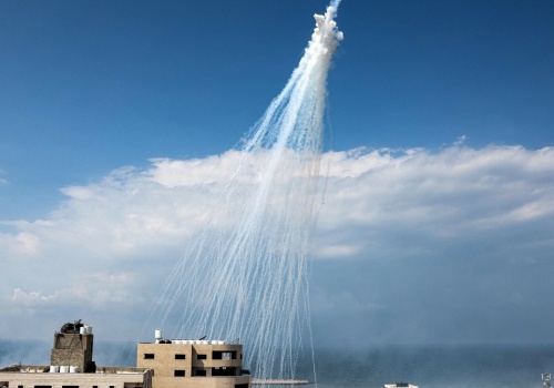 Żydzi bombardowali libańskich cywilów białym fosforem