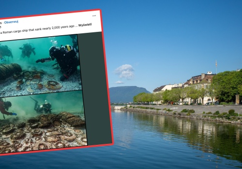 Sensacyjne odkrycie w Szwajcarii. Na dnie jeziora znaleziono skarb sprzed 2 tys. lat