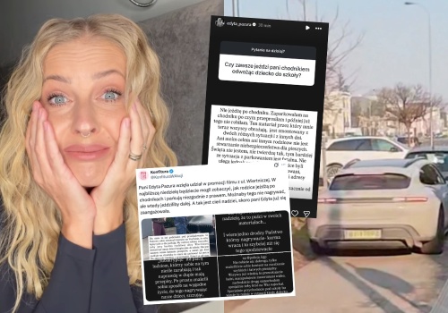 Konfitura i Edyta Pazura mają konflikt o nagrywanie parkowania pod luksusową podstawówką