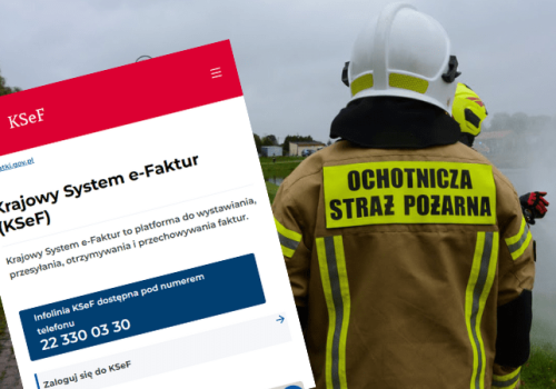Krajowy System e-Faktur wkracza do straży pożarnej